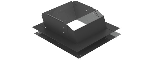 Takinndekning firkant 10-45° universal